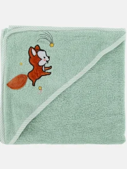 No Manufacturer Baby Badetuch mit Mütze