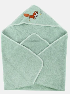 No Manufacturer Baby Badetuch mit Mütze