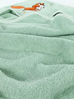 No Manufacturer Baby Badetuch mit Mütze