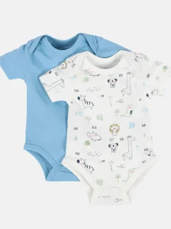 Kinder Bubble Gum Baby Jungen Body im 2er Pack