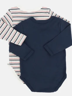 Kinder Bubble Gum Baby Jungen Bodys im 2er Pack