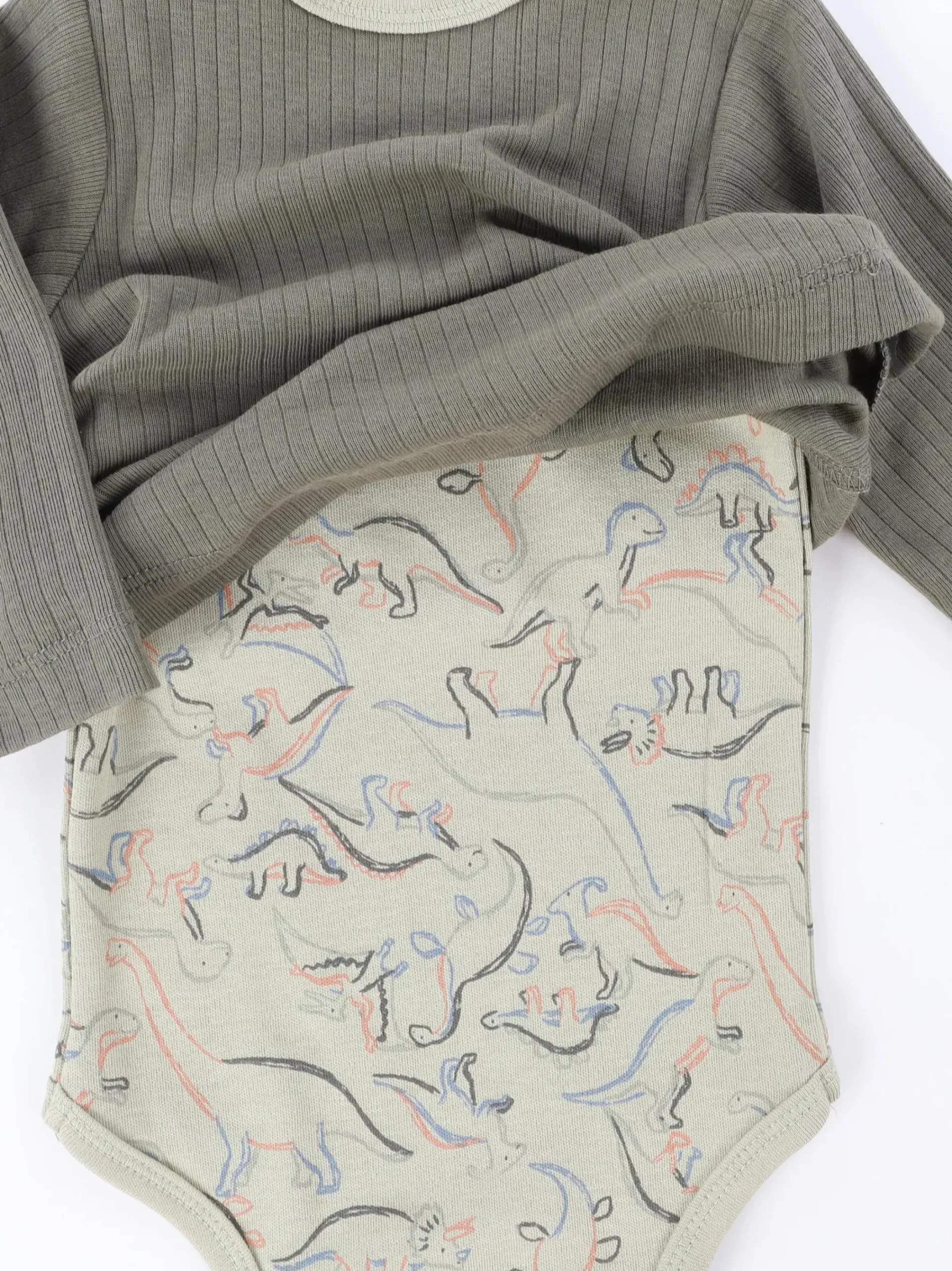 Kinder Bubble Gum Baby Jungen Longsleeve mit angesetztem Body