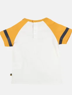 Kinder Bubble Gum Baby Jungen Shirt mit Dino-Appliaktion