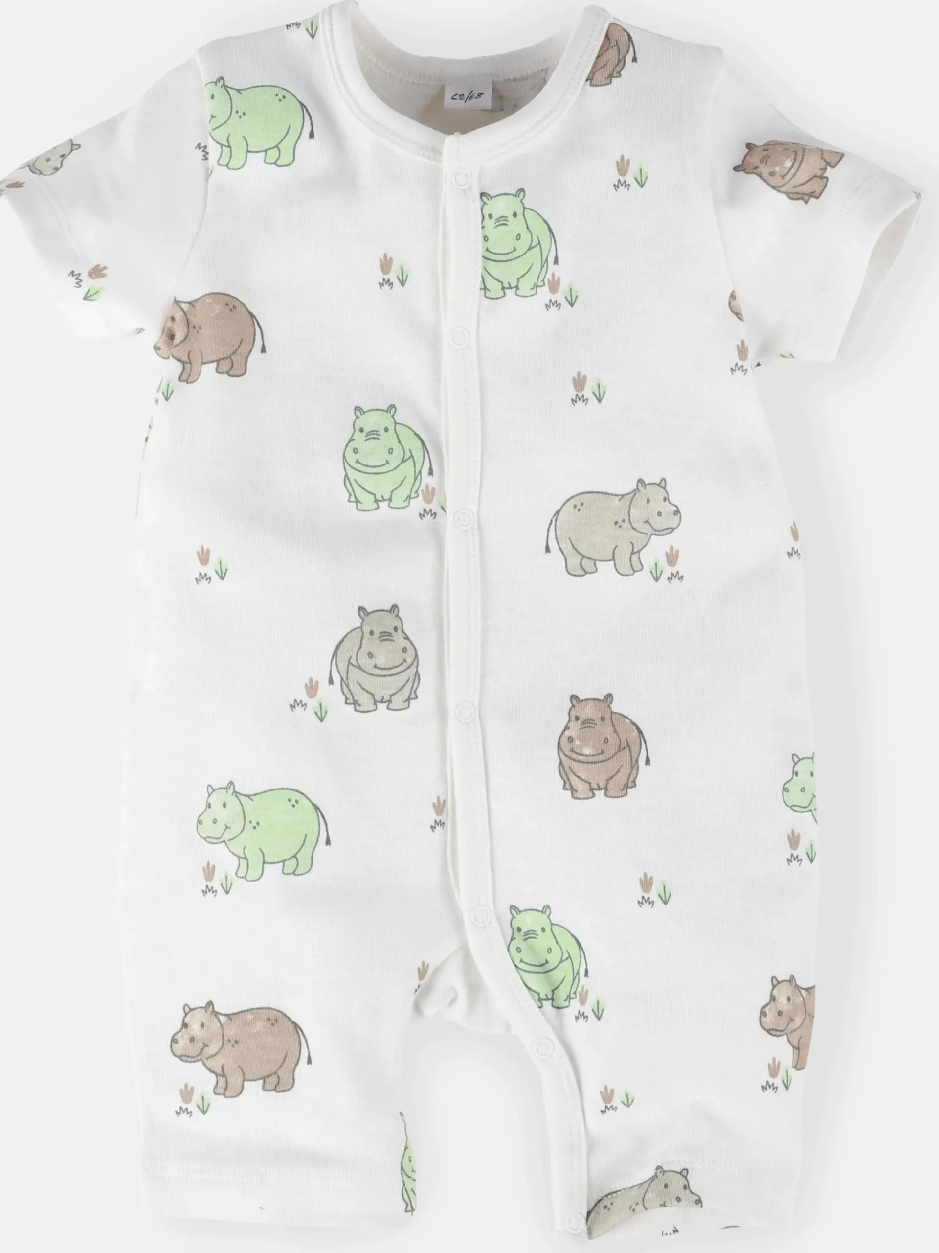 Kinder Bubble Gum Baby Jungen Strampler mit Nielpferd