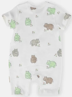 Kinder Bubble Gum Baby Jungen Strampler mit Nielpferd