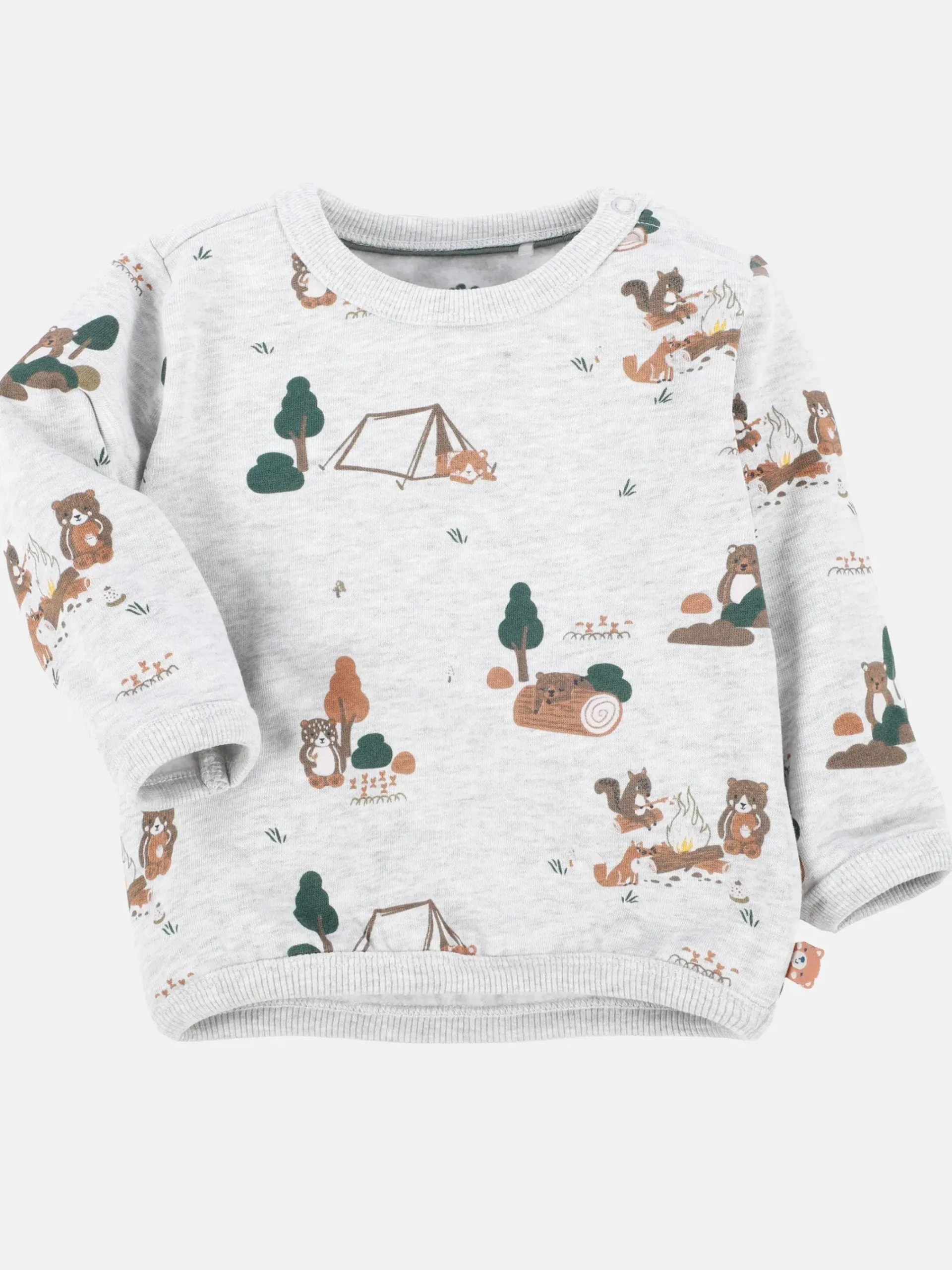 Kinder Bubble Gum Baby Jungen Sweatshirt mit Alloverprint