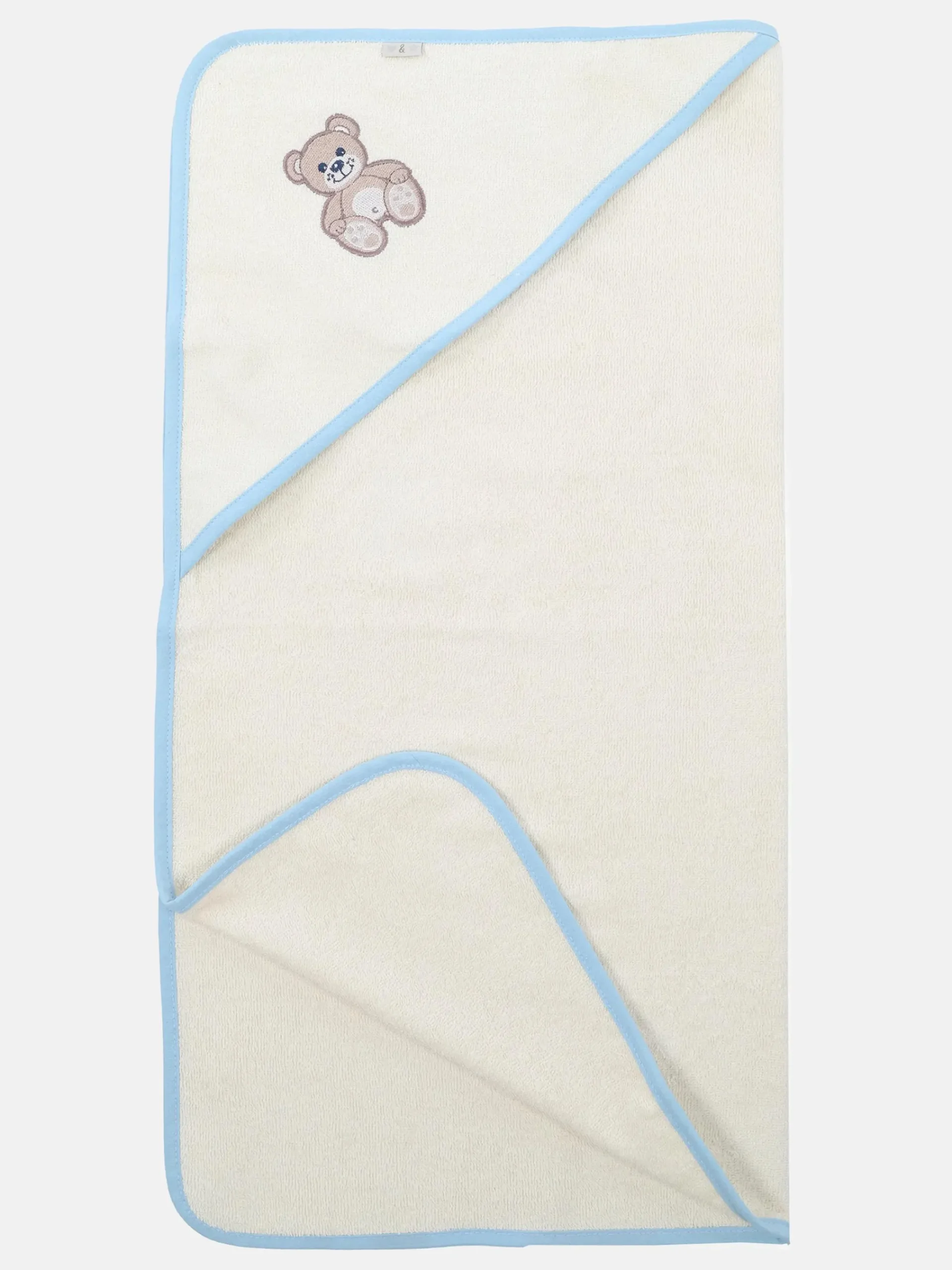 Lilly&Fynn Baby Kapuzenhandtuch mit Stickerei, 75x75cm