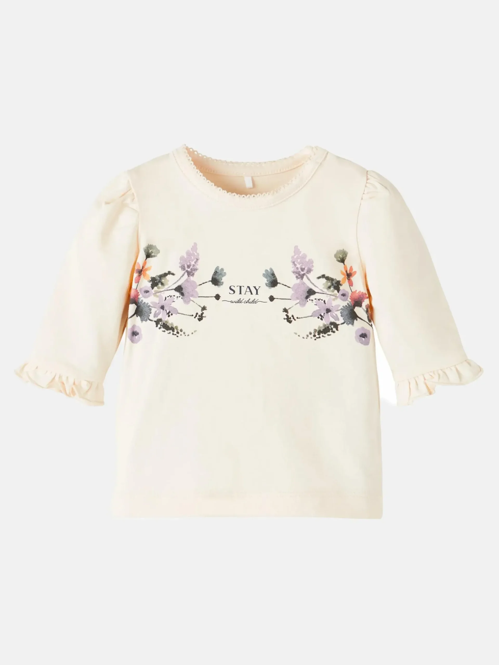 Kinder name it Baby Langarmshirt mit Frontprint