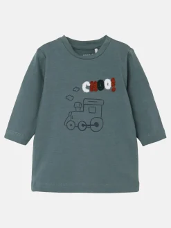 Kinder name it Baby Langarmshirt mit Print