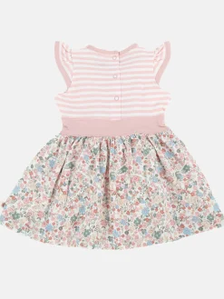 Kinder Bubble Gum Baby Mädchen Kleid mit Alloverprint