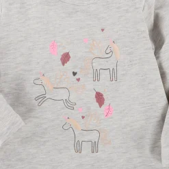 Kinder Bubble Gum Baby Mädchen Longsleeve mit Einhornprint