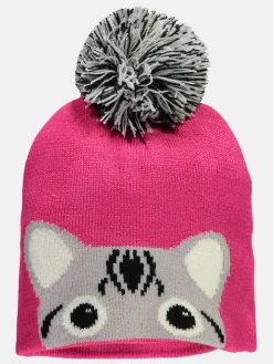 Kinder Bubble Gum Baby Mädchen Mütze mit Katzenmotiv