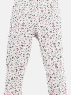 Kinder Bubble Gum Baby Mädchen Ripp Legings mit Alloverprint