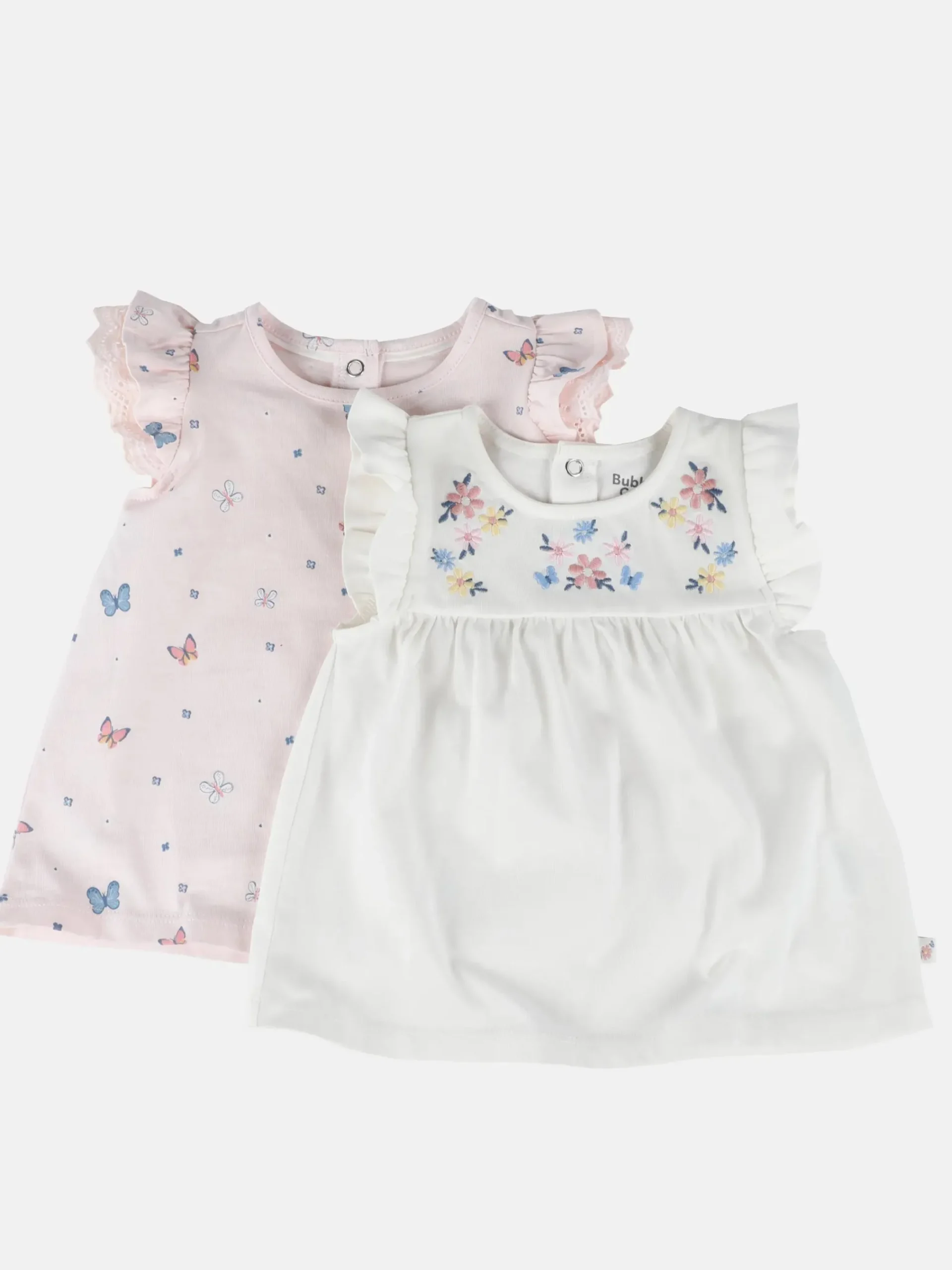 Kinder Bubble Gum Baby Mädchen Shirts im 2er Pack