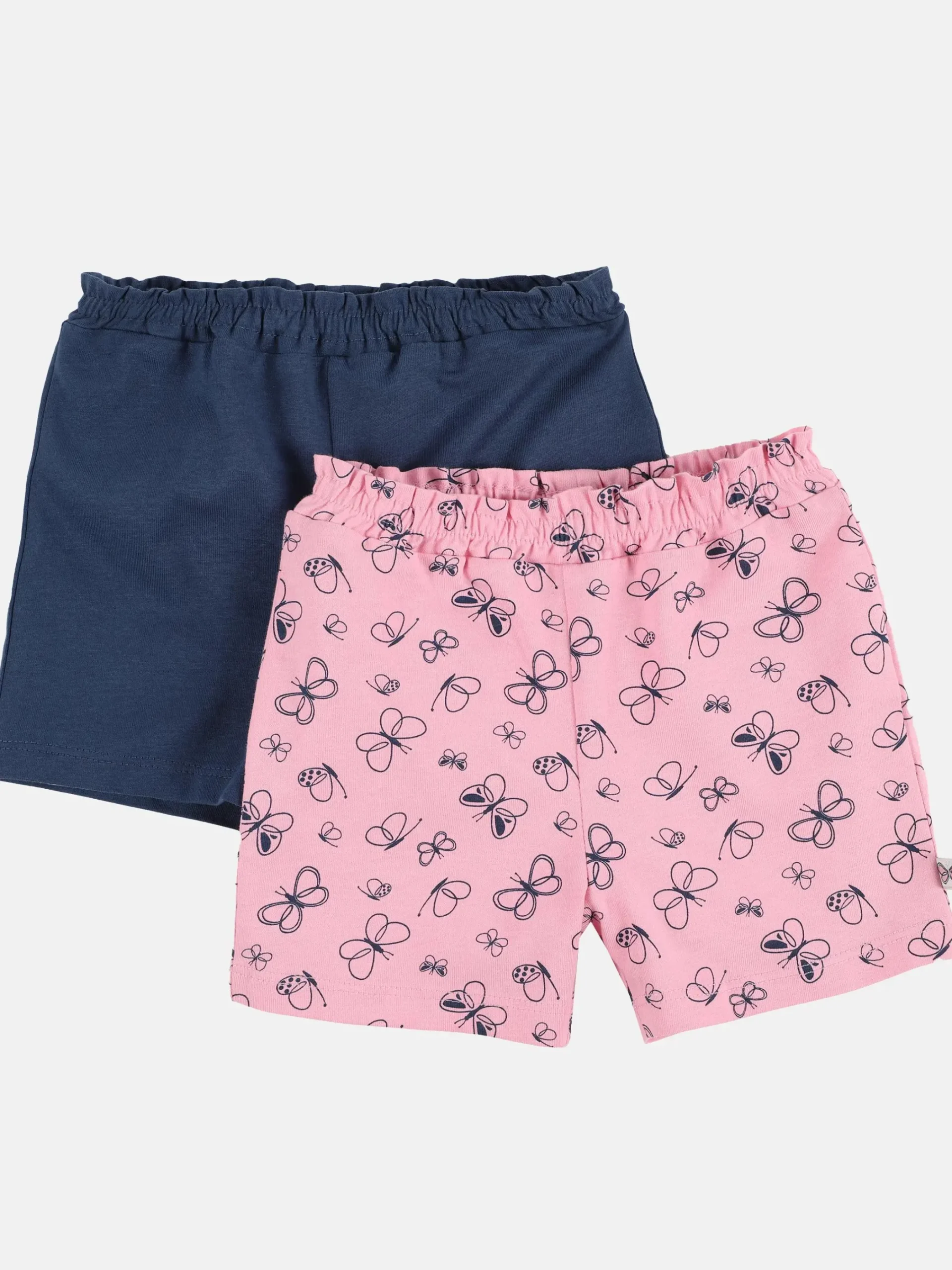 Kinder Bubble Gum Baby Mädchen Shorts im 2er Pack