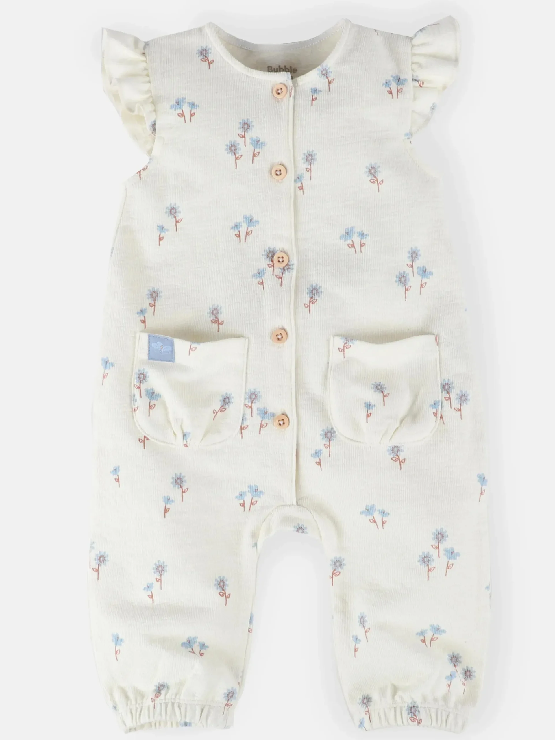 Kinder Bubble Gum Baby Mädchen Strampler mit Blumenprint