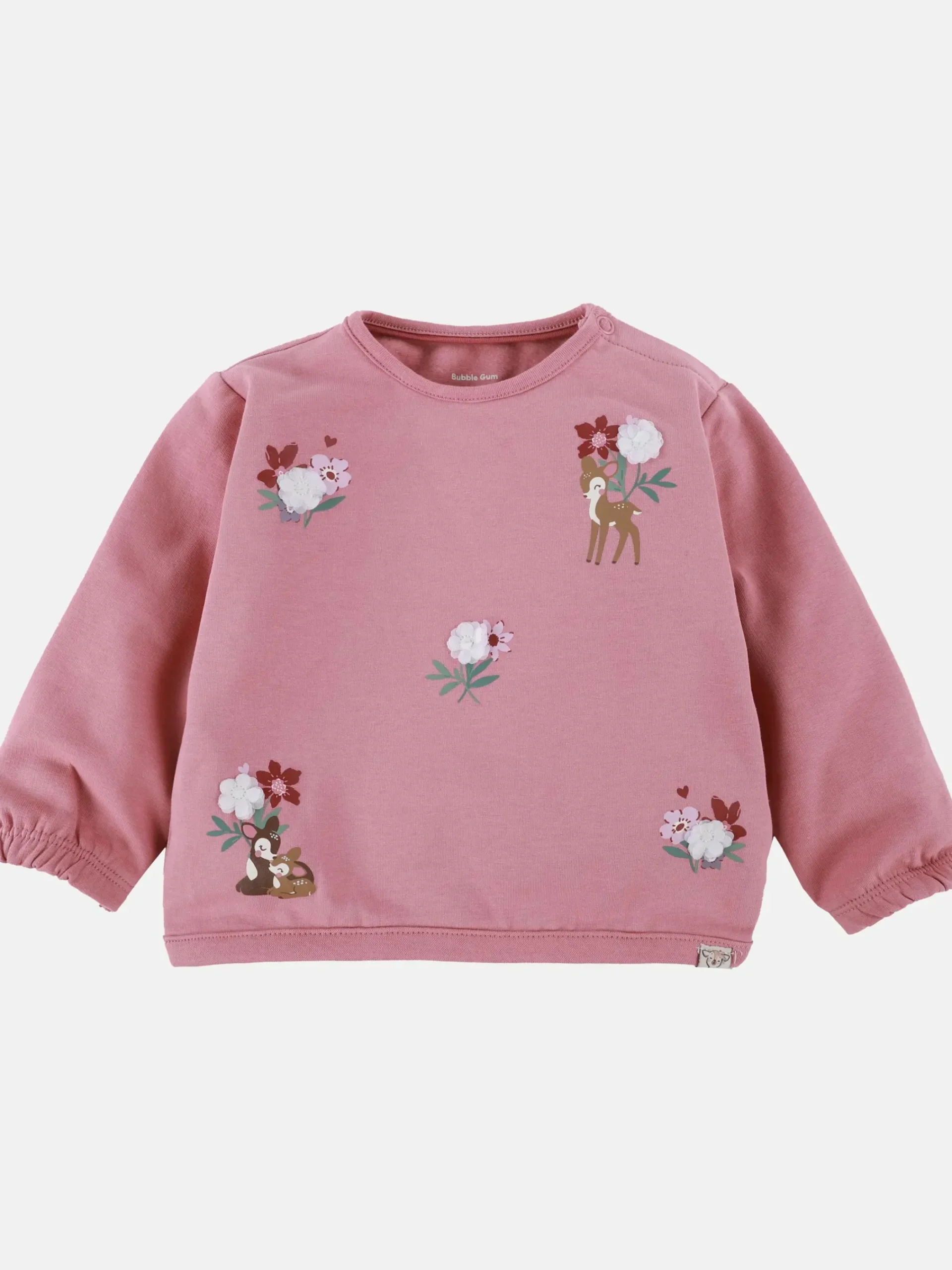 Kinder Bubble Gum Baby Mädchen Sweaty mit Blüten