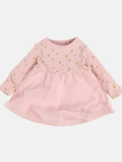 Kinder Bubble Gum Baby Mädchen Tüllkleid mit Glitzerprint
