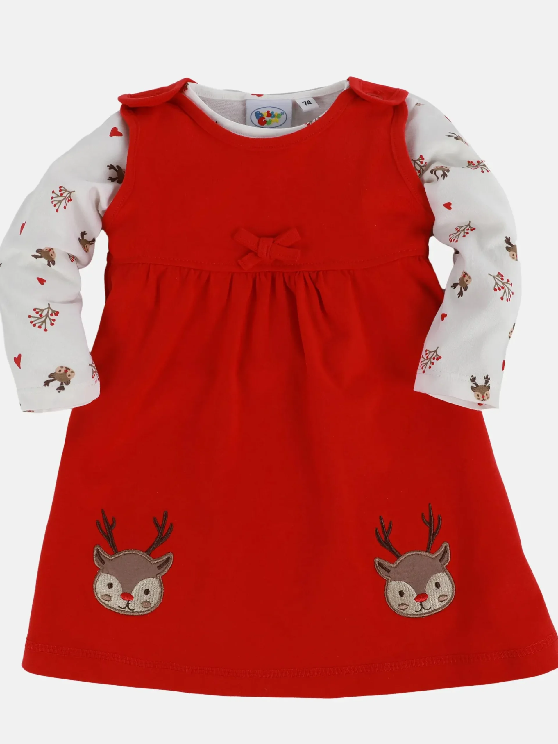 Kinder Bubble Gum Baby Mädchen Weihnachts-Set, 2tlg.