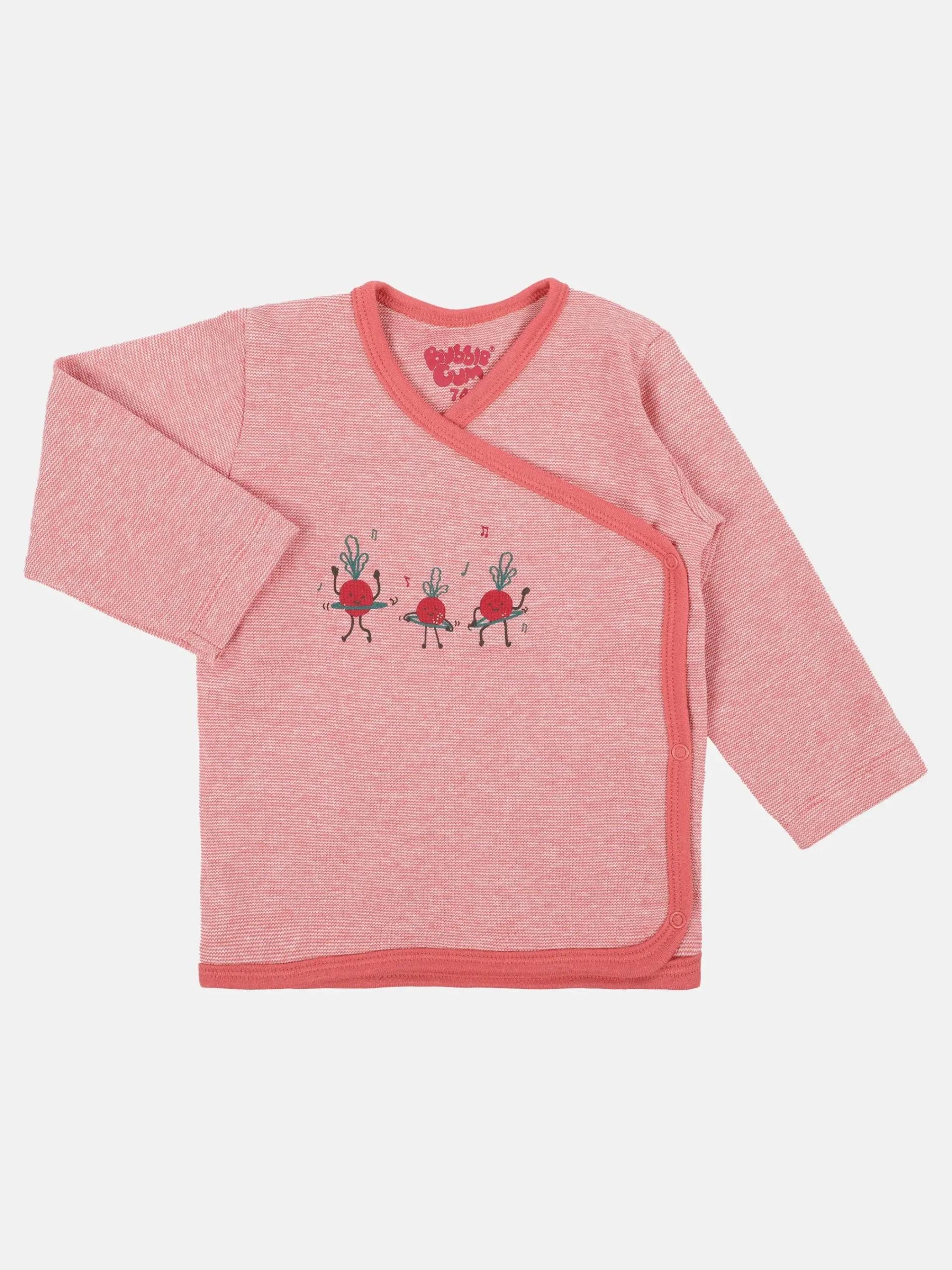 Kinder Bubble Gum Baby Mädchen Wickelshirt mit Print