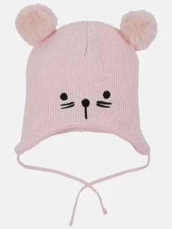 Kinder Bubble Gum Baby Mütze mit Stickerei und Pompoms