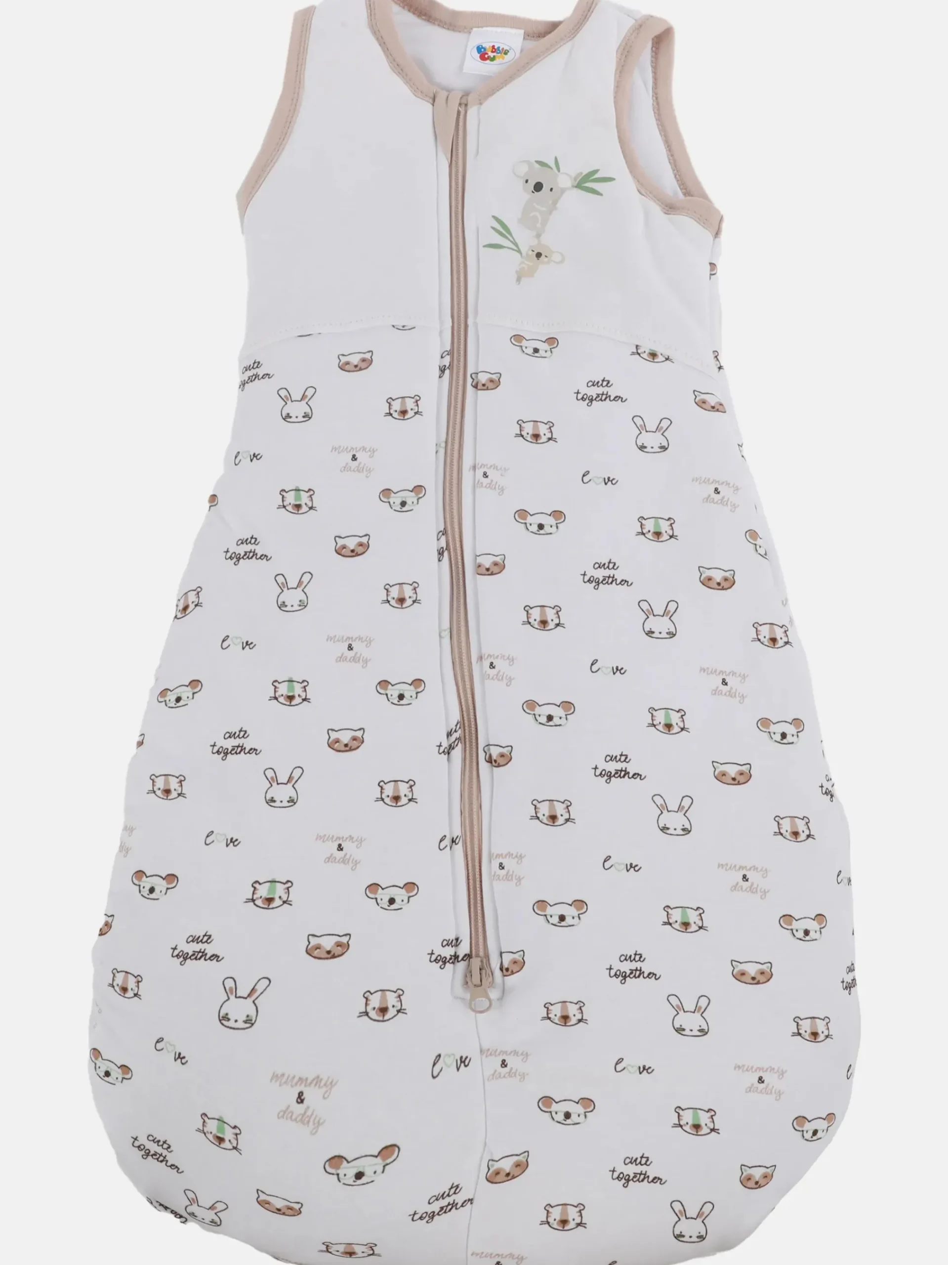 Kinder Bubble Gum Baby Schlafsack mit Alloverprint