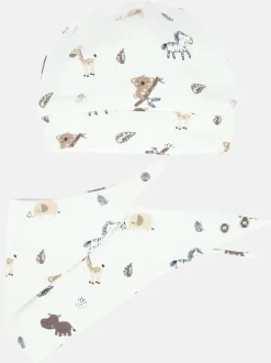 Kinder Bubble Gum Baby Set, best. aus Mütze und Halstuch