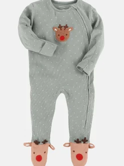 Kinder Bubble Gum Baby Strampler mit Rentiermotiv