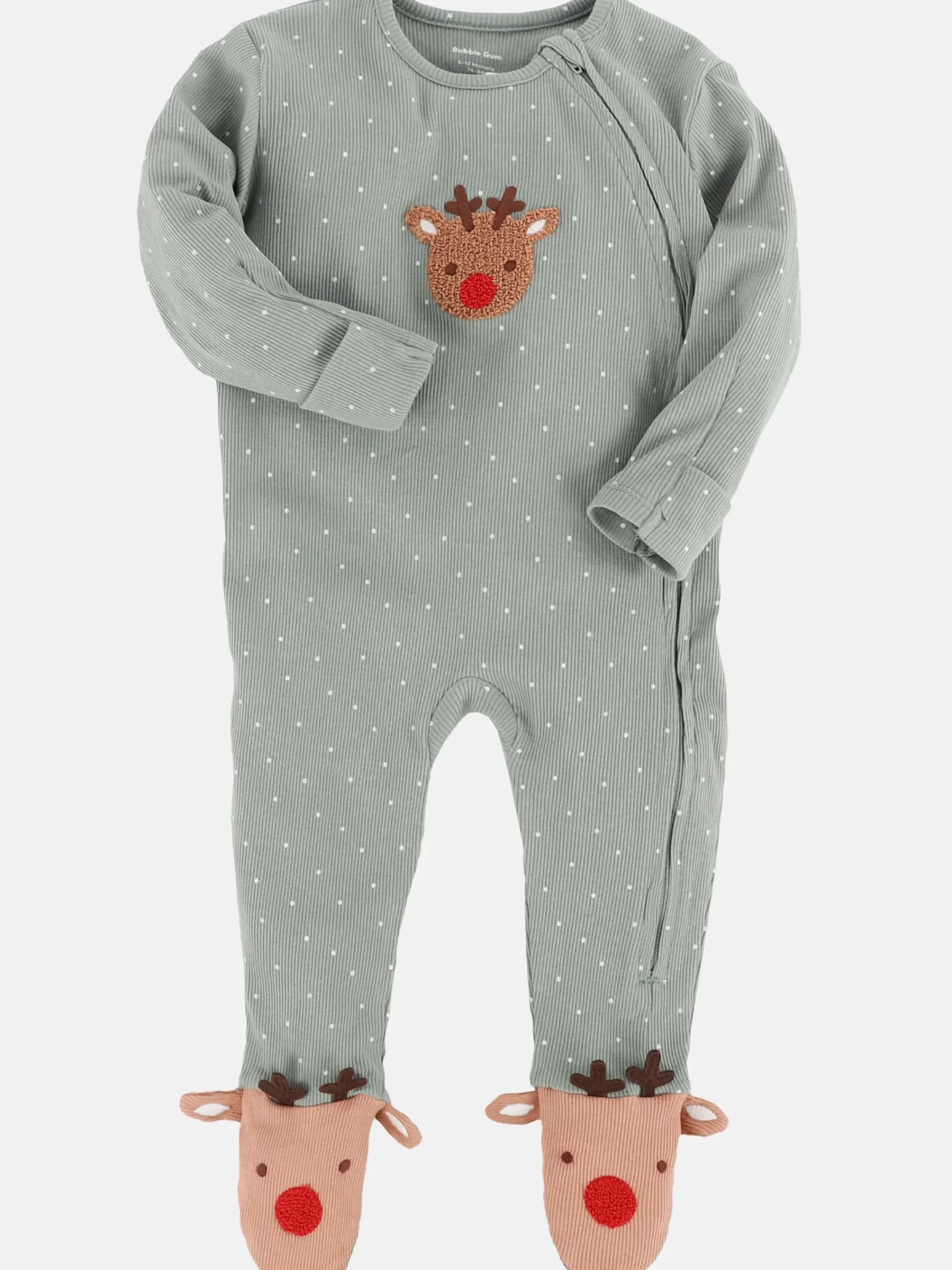 Kinder Bubble Gum Baby Strampler mit Rentiermotiv