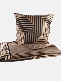 Kaeppel I Biberbettwäsche mit abstraktem Motiv 135x200cm