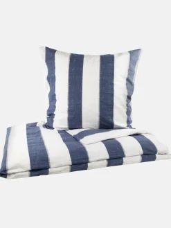 Kaeppel I Biberbettwäsche mit Streifen 135x200cm