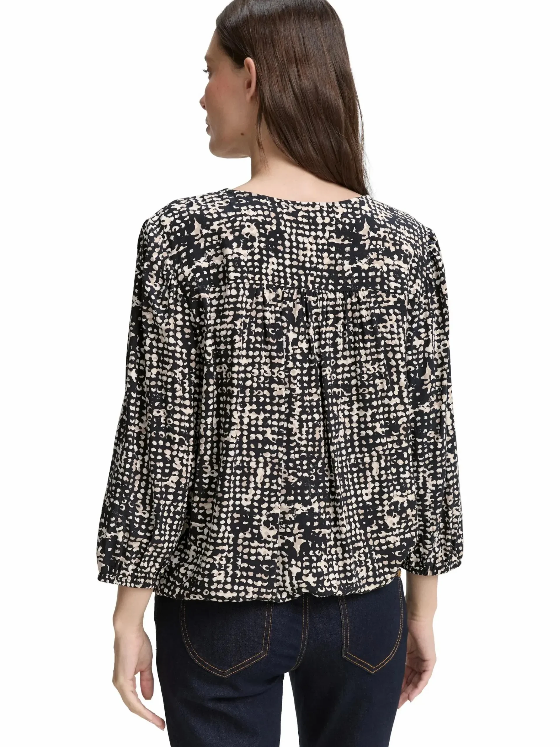 Damen Tom Tailor Damen 3/4 Bluse