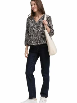 Damen Tom Tailor Damen 3/4 Bluse