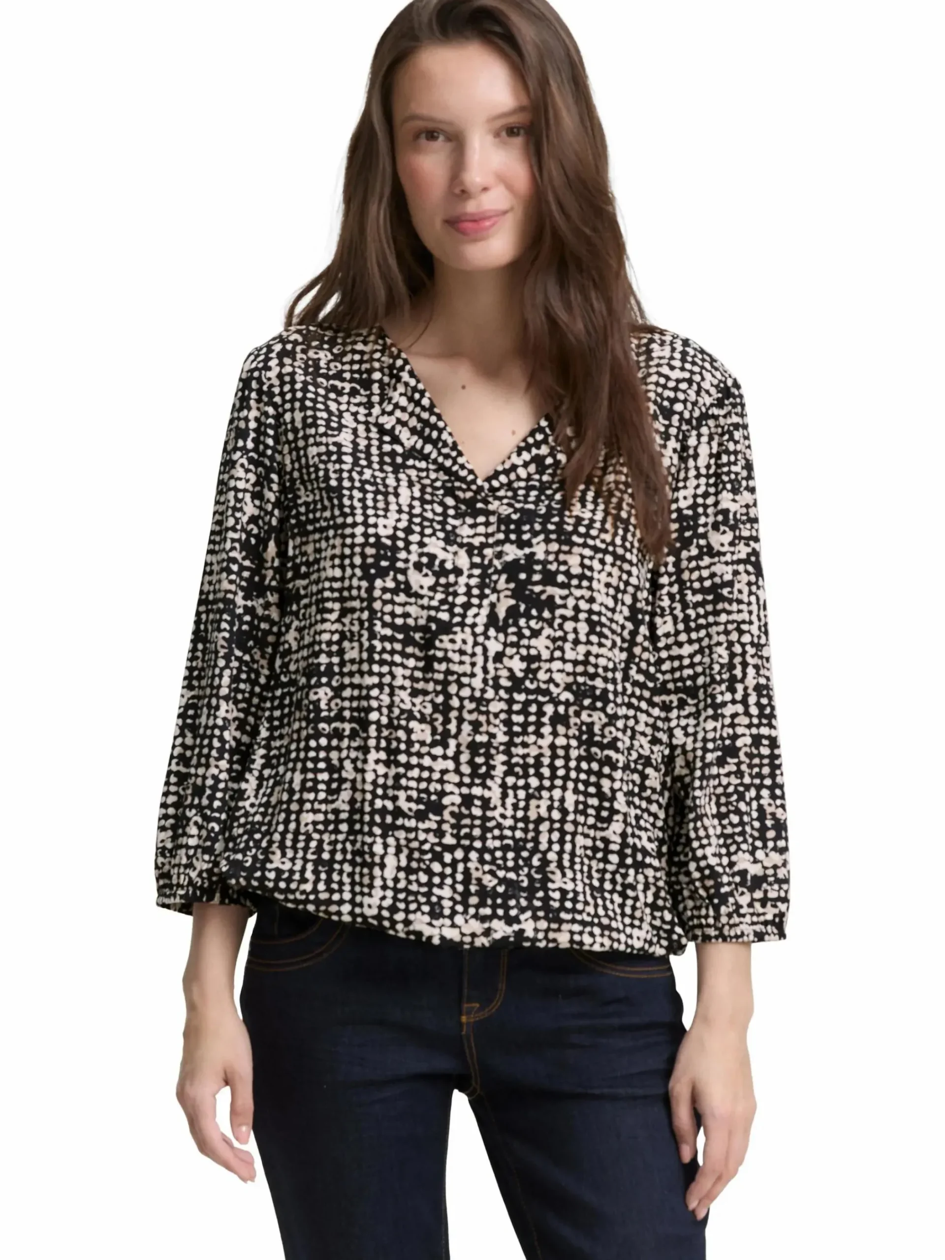 Damen Tom Tailor Damen 3/4 Bluse