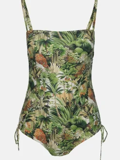 Damen Grinario Sports Damen Badeanzug Jungle