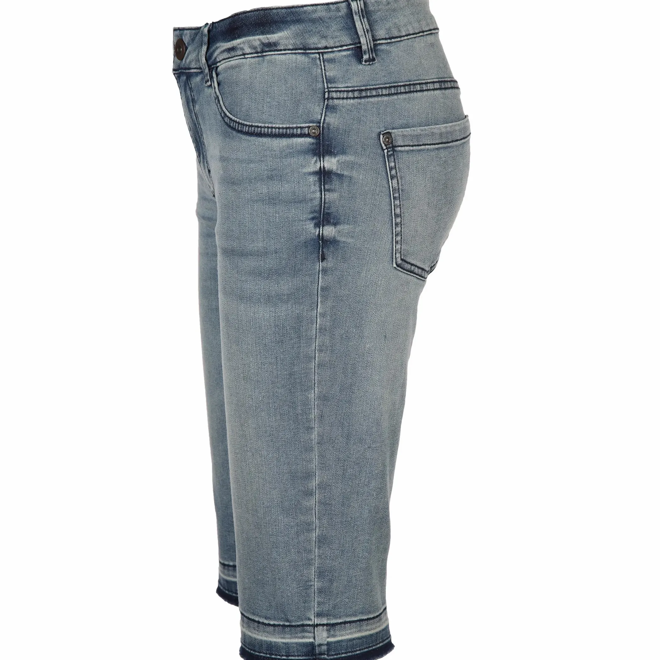 Damen Tom Tailor Damen Bermuda mit Saumkante