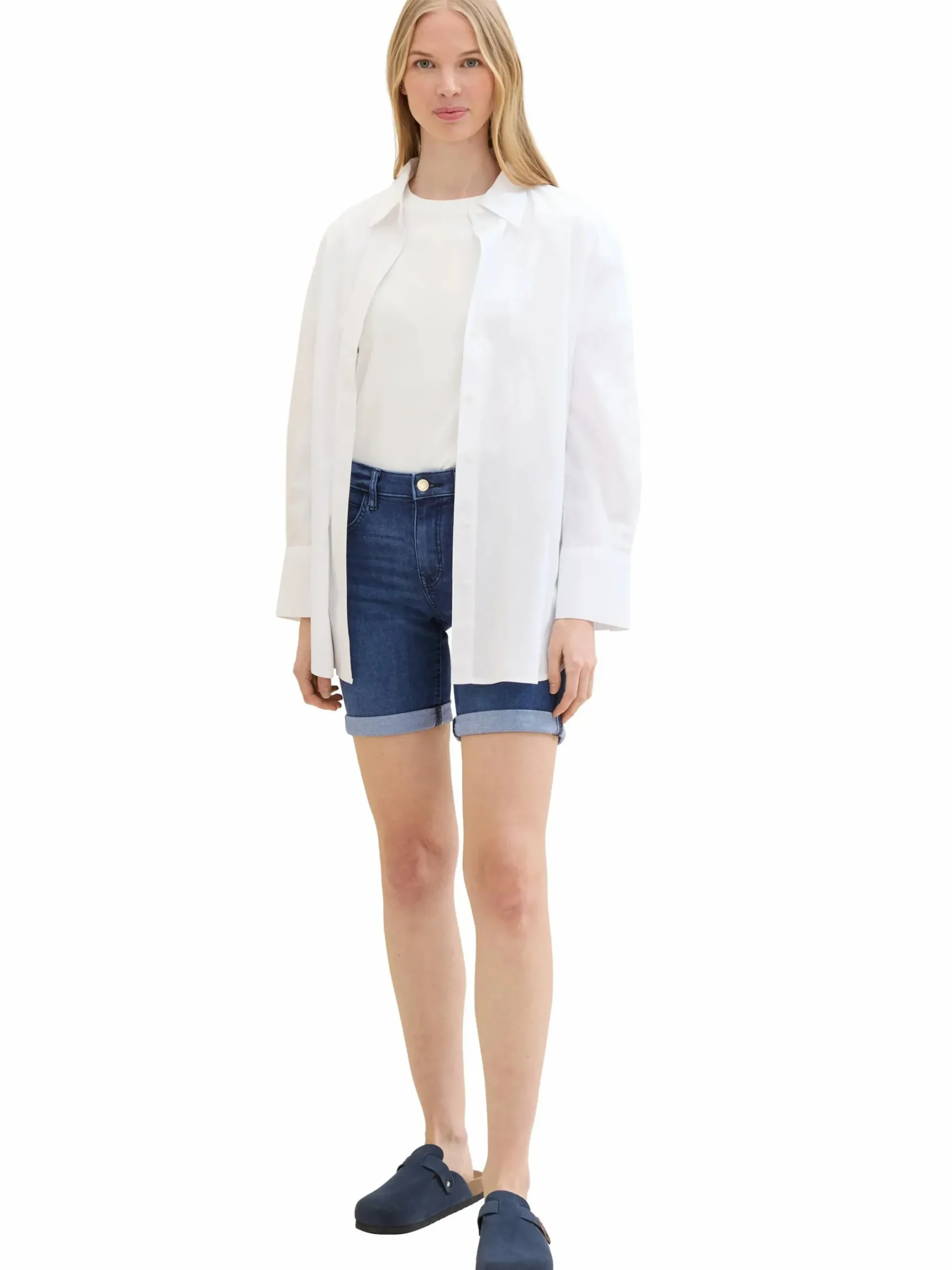 Damen Tom Tailor Damen Bermudajeans Alexa