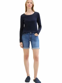Damen Tom Tailor Damen Bermudajeans Alexa