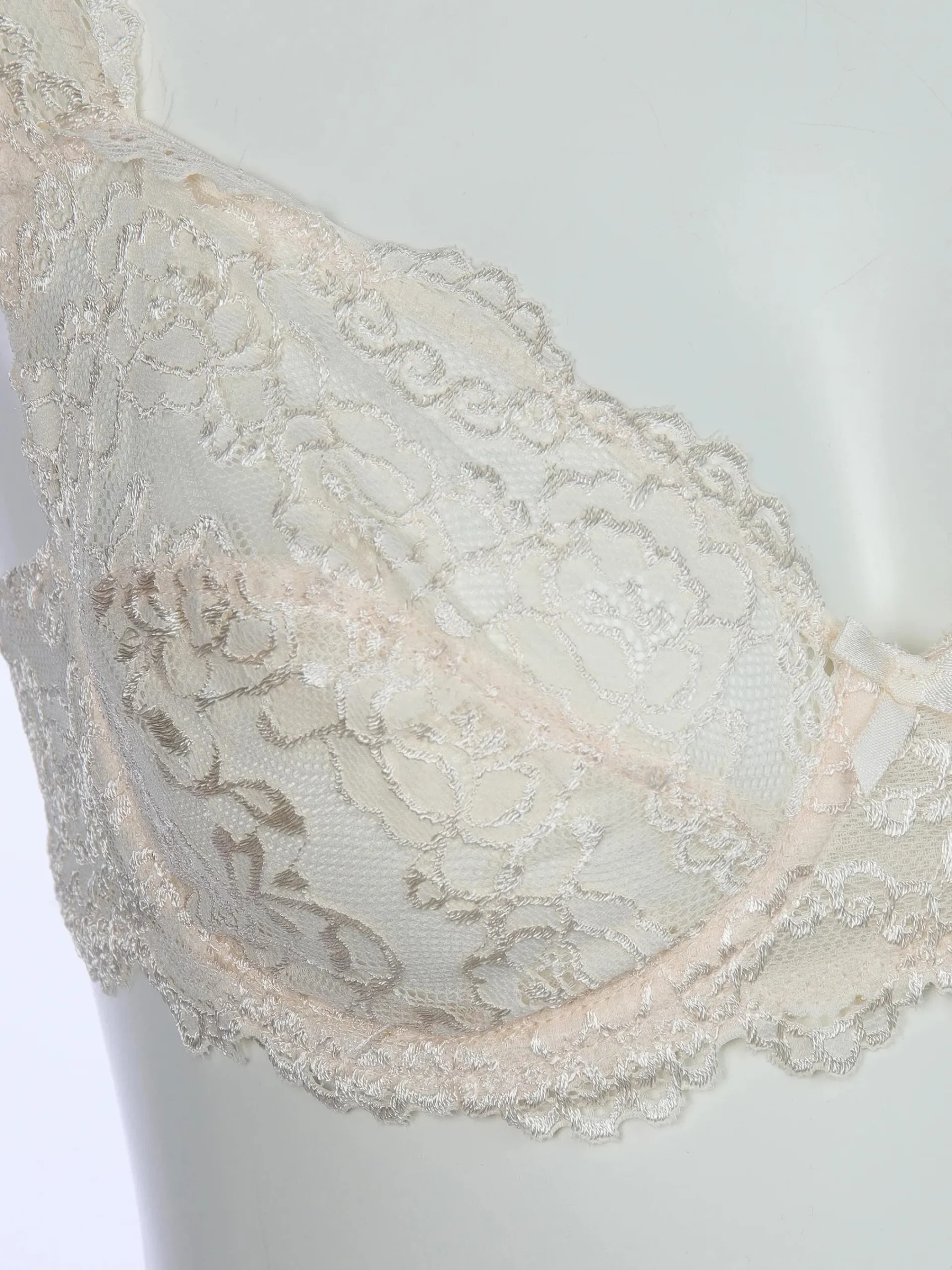 Damen Nina Holthoff Damen Bügel BH mit Spitze