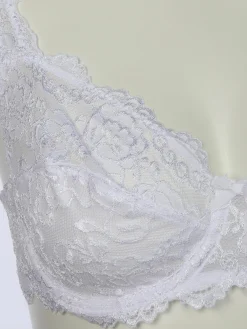 Damen Nina Holthoff Damen Bügel BH mit Spitze