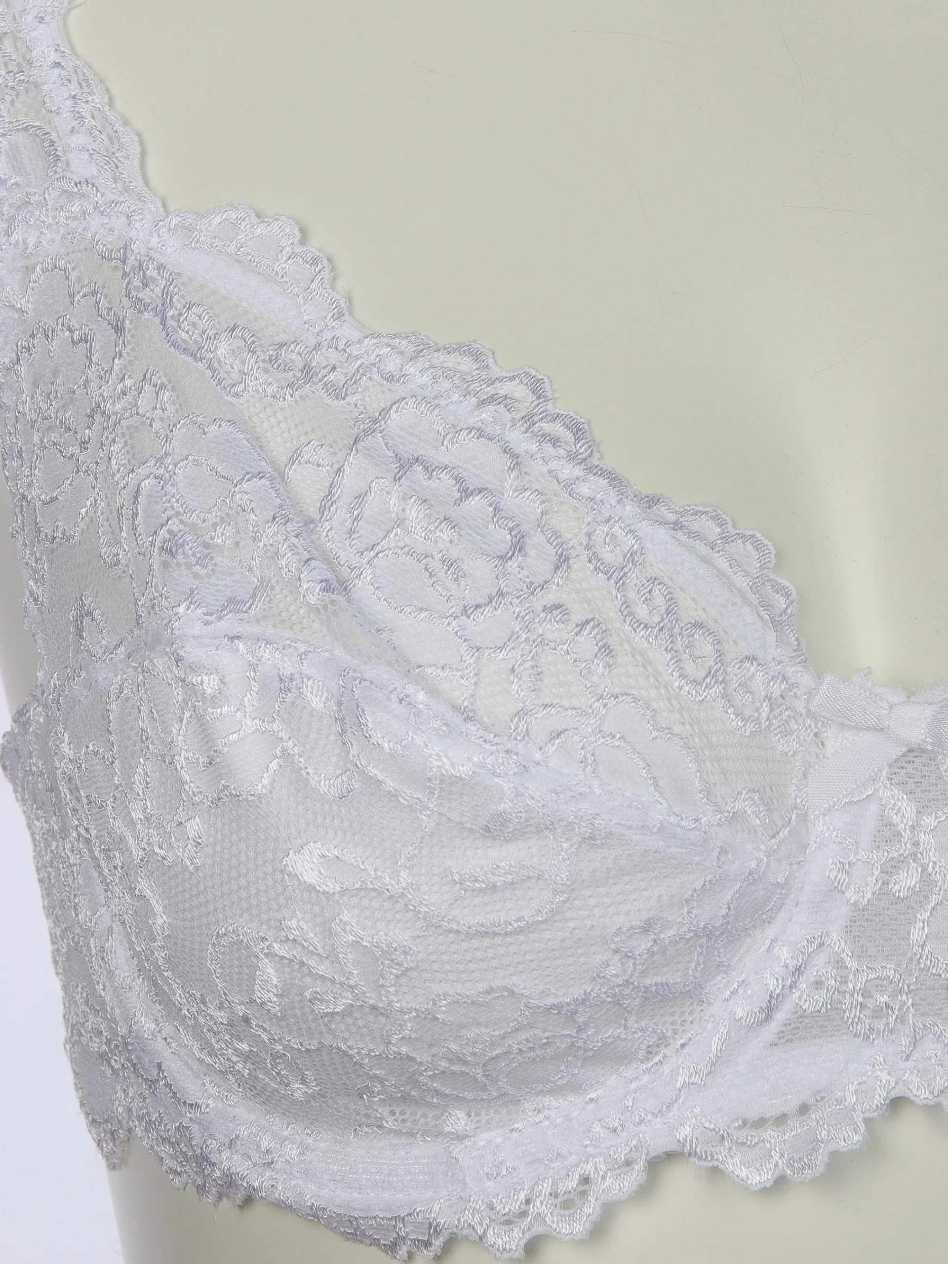 Damen Nina Holthoff Damen Bügel BH mit Spitze