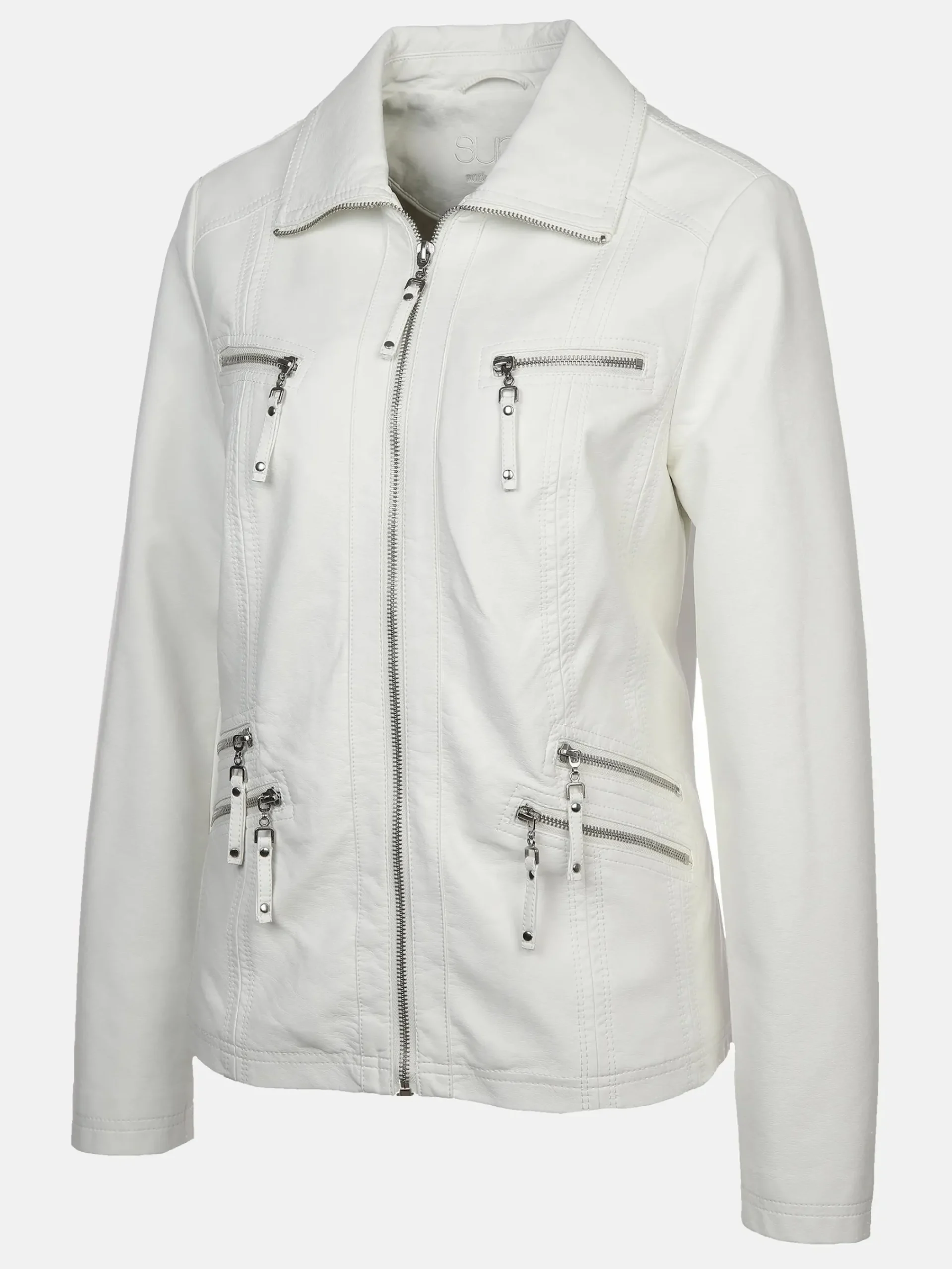 Damen Sure Damen Bikerjacke in Kunstleder