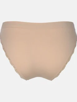 Damen Sure Damen Bikinislip mit Spitzenbesatz im 2er Pack