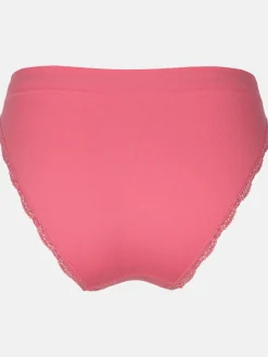 Damen Sure Damen Bikinislip mit Spitzenbesatz im 2er Pack