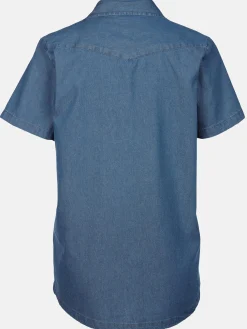 Damen Sure Damen Bluse im Denimstyle