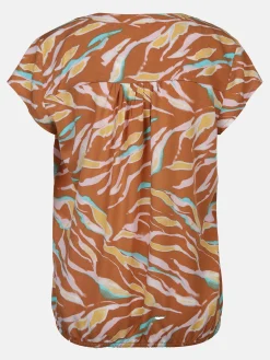 Damen Tom Tailor Damen Bluse mit Alloverprint