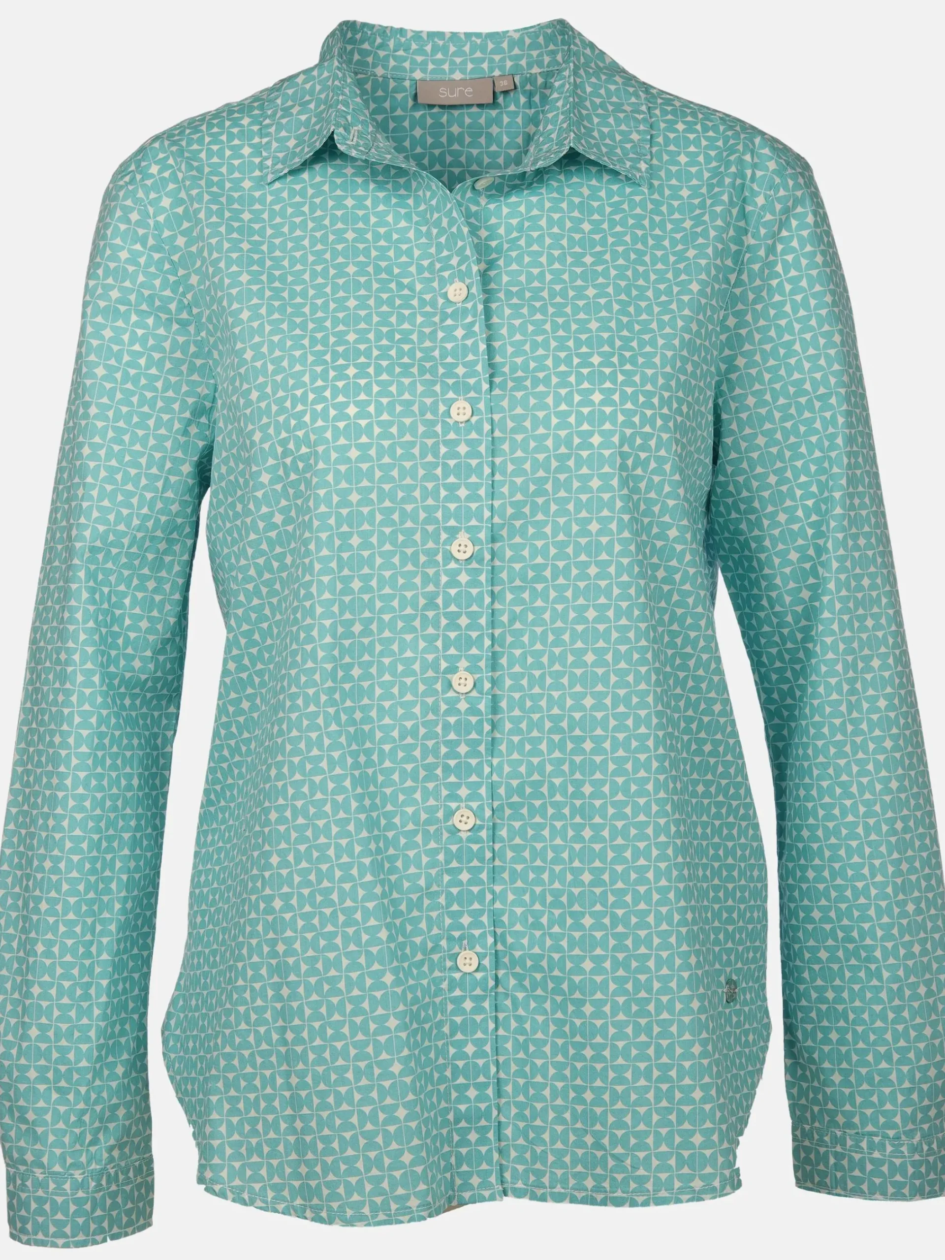 Damen Sure Damen Bluse mit Alloverprint
