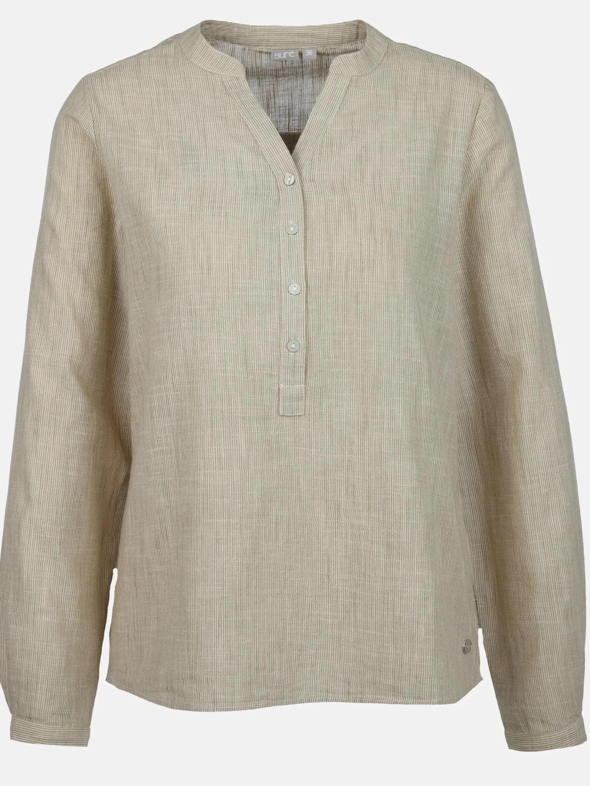 Damen Sure Damen Bluse mit feinen Streifen