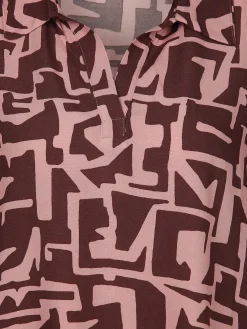 Damen Lisa Tossa Damen Bluse mit Print