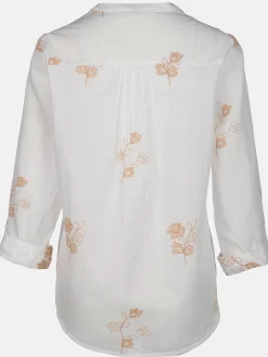 Damen Lisa Tossa Damen Bluse mit Stickerei